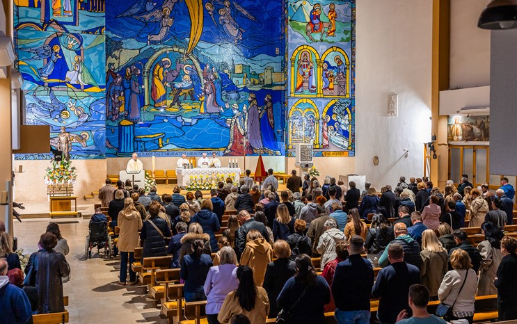 O. Stjepan Fridl predvodio misno slavlje u bazilici sv. Josipa u Karlovcu